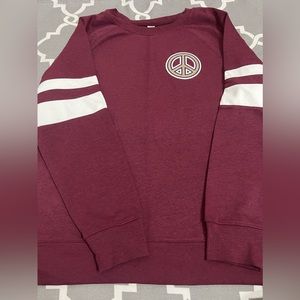 Old Navy Peace Longsleeve Top